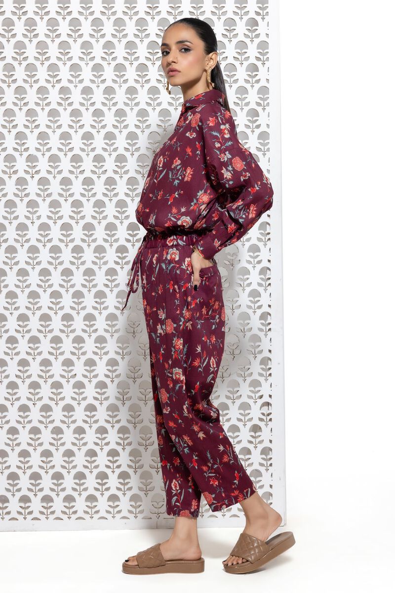 Wing Collar Tunic | Slouchy Trousers | Co-ord Set | null