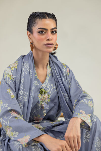 Printed | Lawn | Lawn Floral Dupatta | AED 130.00