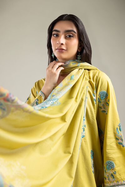 Embroidered | Mesuri | Floral Mesuri Dupatta | AED 100.00