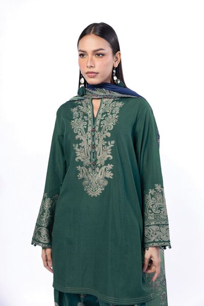 Dyed | Jacquard | Tailored 3 Piece | AED 280.00