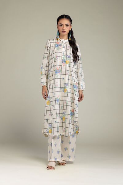Printed | Cambric | Floral Cambric Pants | AED 80.00