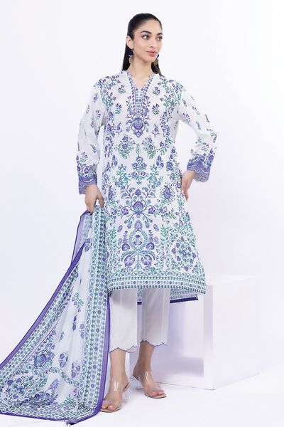 Embroidered | Lawn | Fabrics 3 Piece | AED 160.00