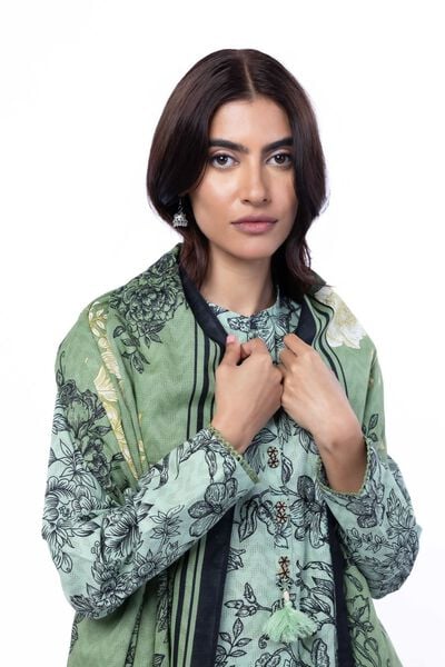 Printed | Light Khaddar | Tailored 3 Piece | AED 180.00