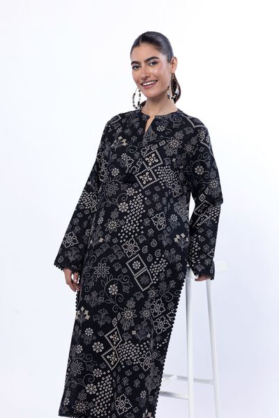 Printed | Khaddar | Fabrics 2 Piece | Top and Bottom | AED 50.00