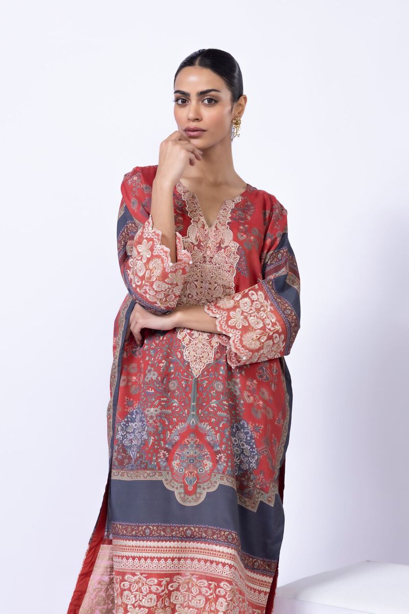 Embroidered | Thai Silk | Kurta | null