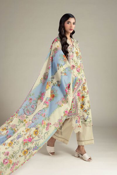 Embroidered | Cambric | Tailored 3 Piece | AED 280.00