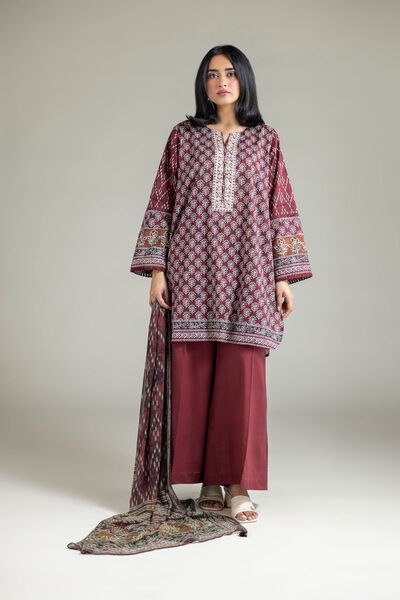 Embroidered | Lawn | Fabrics 3 Piece | AED 90.00
