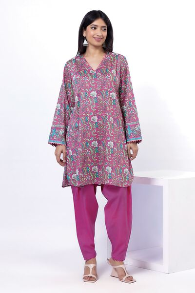 Printed | Lawn | Fabrics 2 Piece | Top and Bottom | AED 100.00