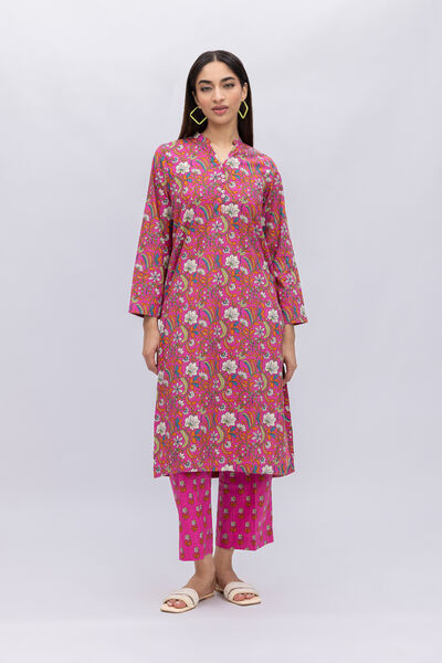 Printed | Crosshatch Poplin | Pants | AED 60.00