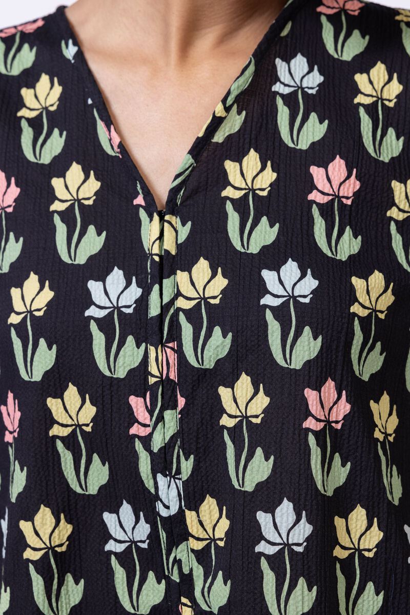 Printed | Ripple Crinkle | Kurta | AED 30.00