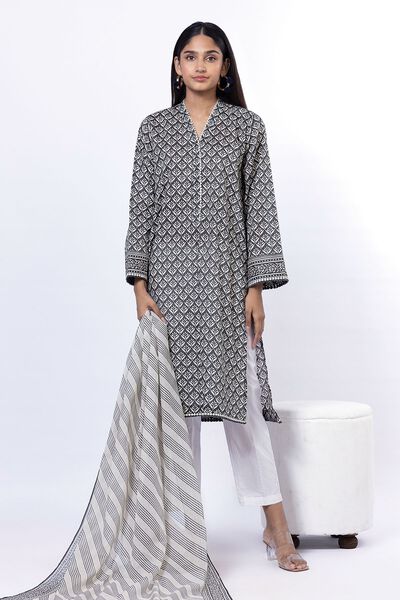 Printed | Lawn | Fabrics 2 Piece | Top and Dupatta | AED 30.00