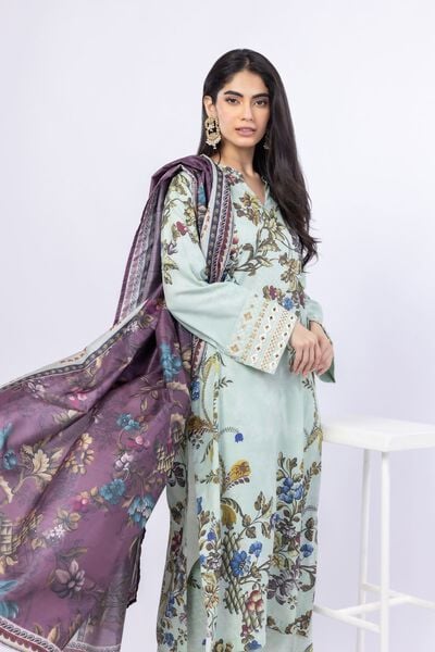 Printed | Tusser Silk | Dupatta | AED 46.00