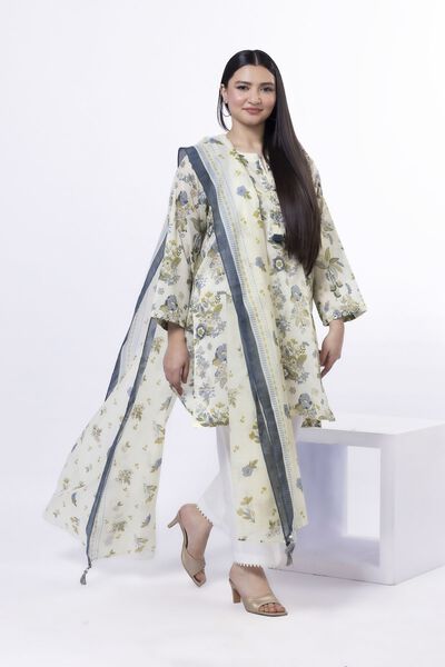 Printed | Lawn | Fabrics 2 Piece | Top and Dupatta | AED 100.00