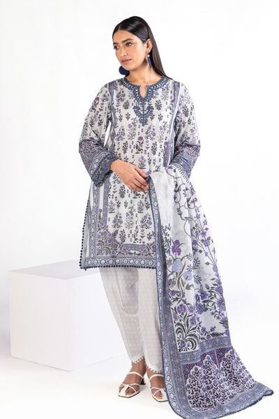 Embroidered | Cambric | Fabrics 3 Piece | AED 180.00