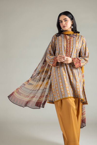 Embroidered | Lawn | Lawn 3-Piece Set | AED 75.00