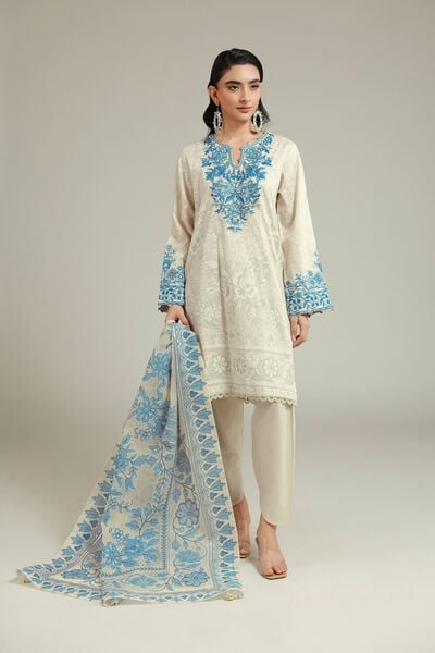 Embroidered | Cambric | Fabrics 3 Piece | AED 230.00