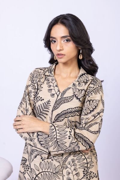 Printed | Textured Cotton | Kurta | AED 100.00