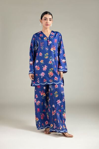 Printed | Polyester Silk | Pants | AED 80.00