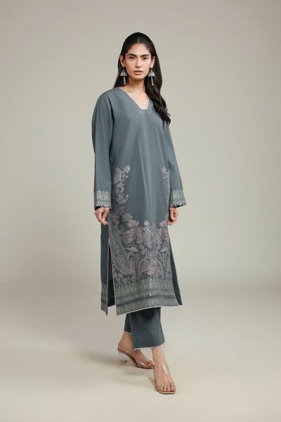 Dyed | Jacquard | Fabrics 2 Piece | Top and Bottom | AED 130.00