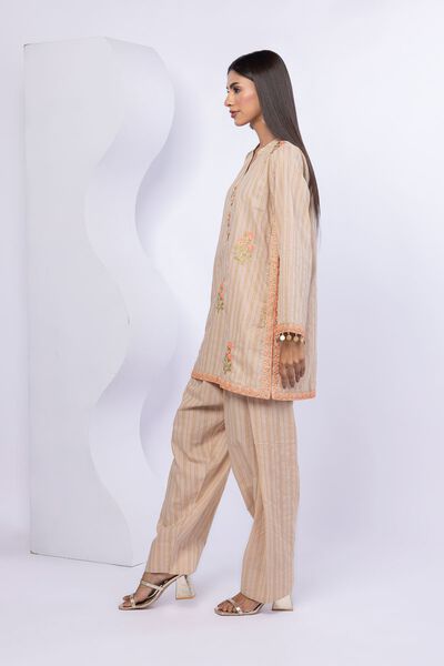 Dyed | Lurex Stripes | Pants | AED 72.00