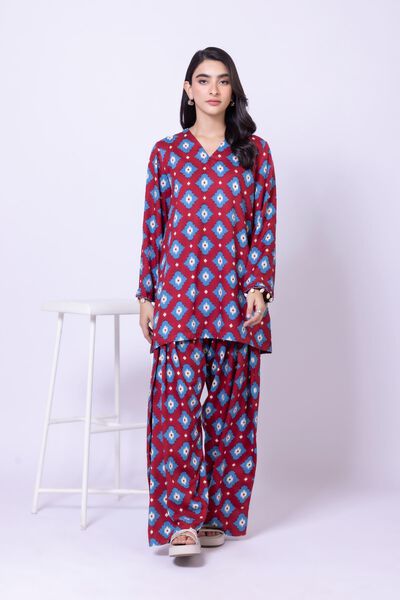 Printed | Viscose Silk | Pants | AED 68.00