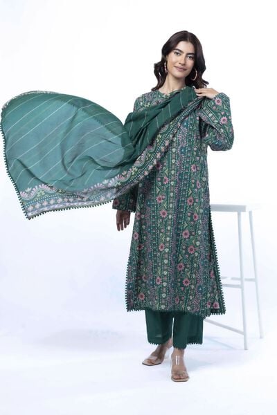 Printed | Cotton | Fabrics 3 Piece | AED 72.00