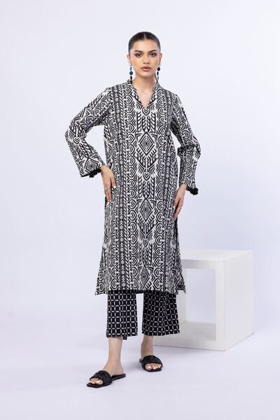 Printed | Ripple Crinkle | Kurta | AED 100.00