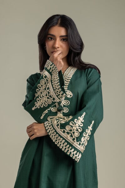 Embroidered | Heavy Textured Cotton | Kurta | AED 280.00