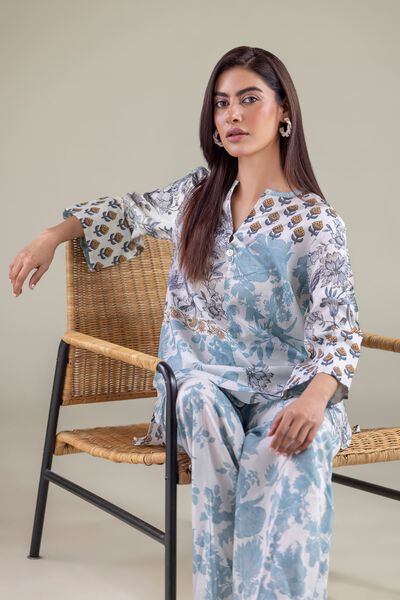 Embroidered | Textured Weave | Shirt | AED 65.00