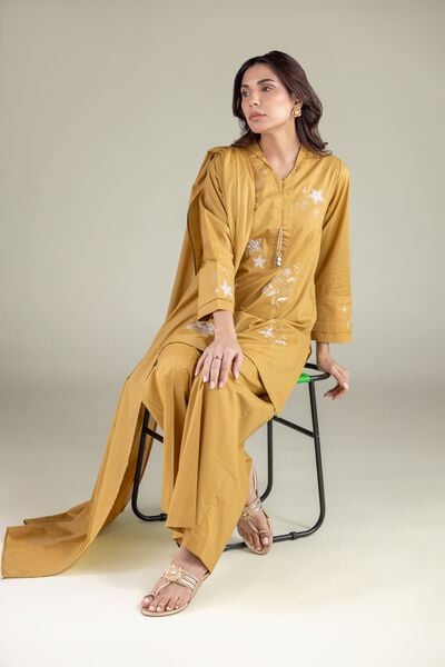 Embroidered | Cambric | Kurta | AED 150.00