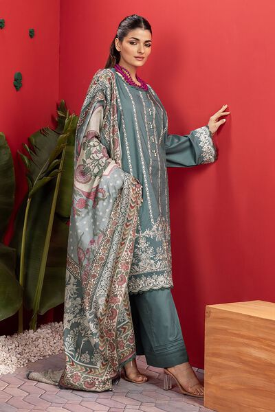 Dobby | Embroidered | Fabrics 3 Piece | AED 80.00