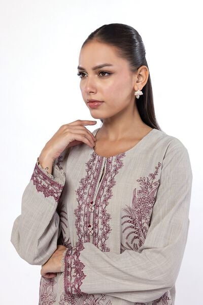 Embroidered | Crosshatch | Fabrics 2 Piece | Top and Bottom | AED 140.00