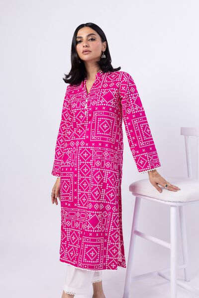 Printed | Cambric | Kurta | AED 80.00