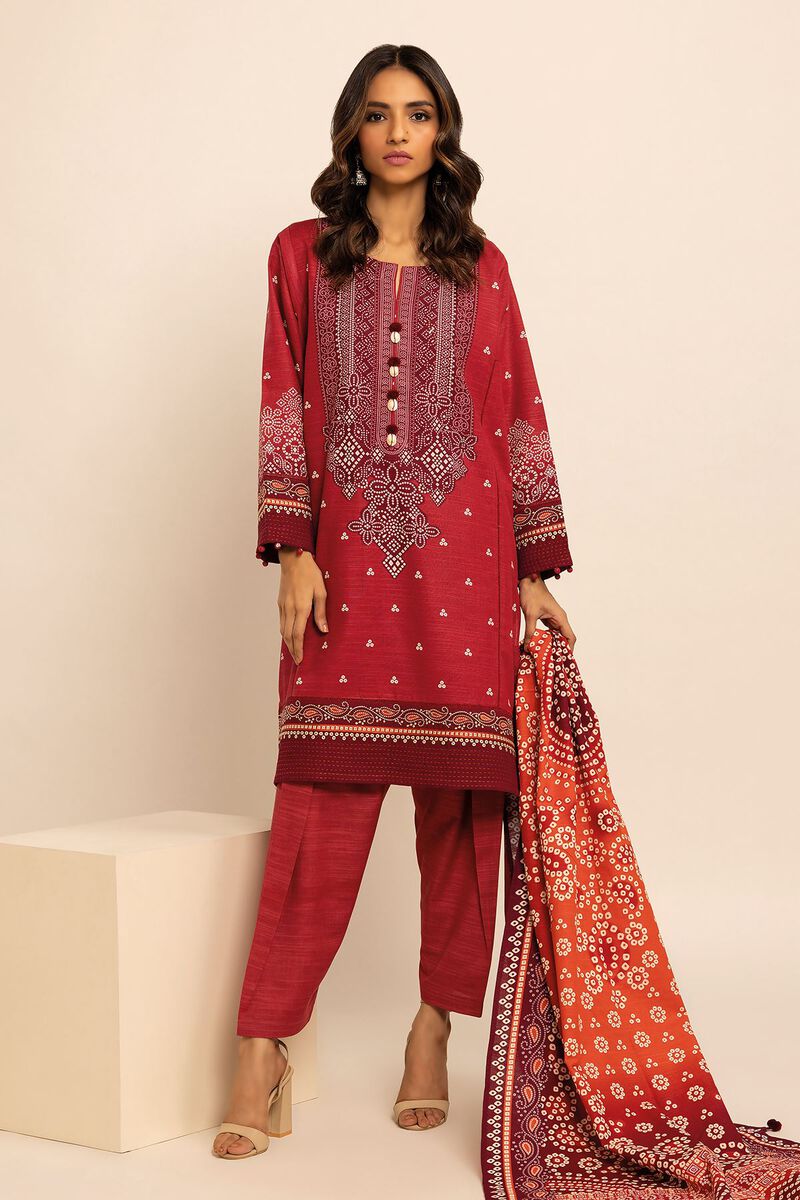 Embroidered | Khaddar | Fabrics 3 Piece | null