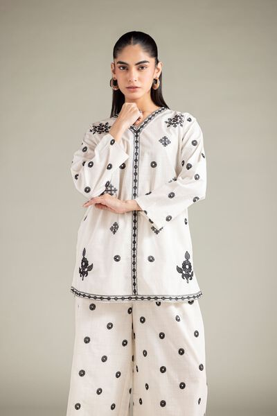 Textured Cotton | Tunic | AED 78.00