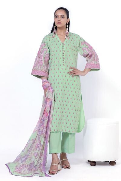 Embroidered | Cambric | Fabrics 3 Piece | AED 280.00