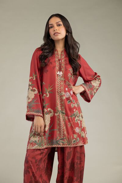 Printed | Viscose | Floral Printed Kurta | AED 150.00