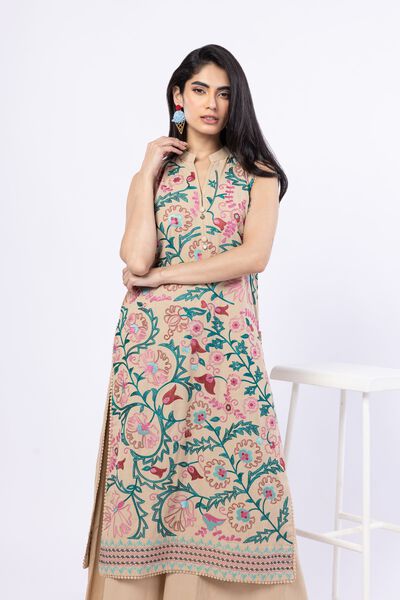 Embroidered | Handwoven Cotton | Kurta | AED 100.00