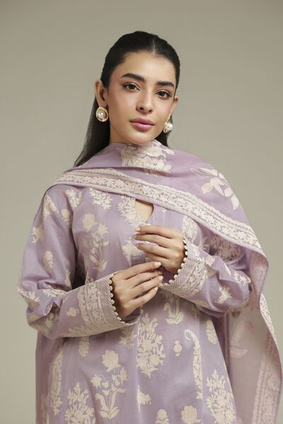 Printed | Cambric | Fabrics 3 Piece | AED 180.00