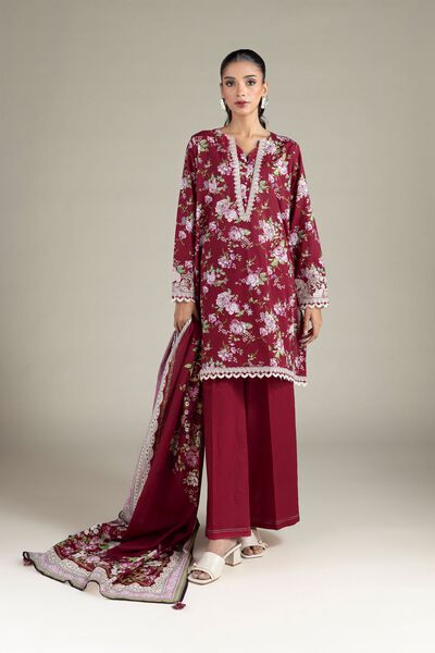 Embroidered | Cambric | Fabrics 3 Piece | AED 180.00