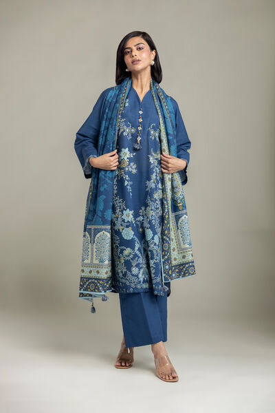Printed | Light Khaddar | Fabrics 3 Piece | AED 200.00