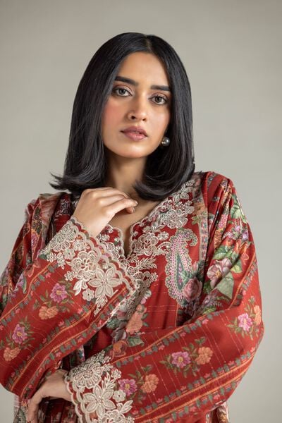 Embroidered | Mesuri | 3-Piece Tailored Set | AED 280.00