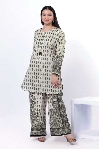 Printed | Lawn | Fabrics 2 Piece | Top and Bottom | AED 120.00