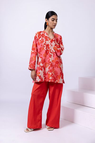 Printed | Ripple Crinkle | Kurta | AED 60.00