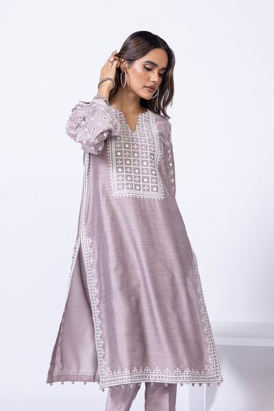 Embroidered | Raw Silk | Kurta | AED 96.00