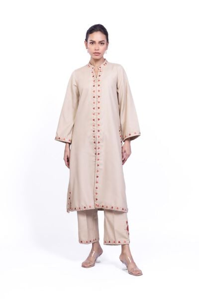 Embroidered | Heavy Blended Viscose | Pants | AED 112.00