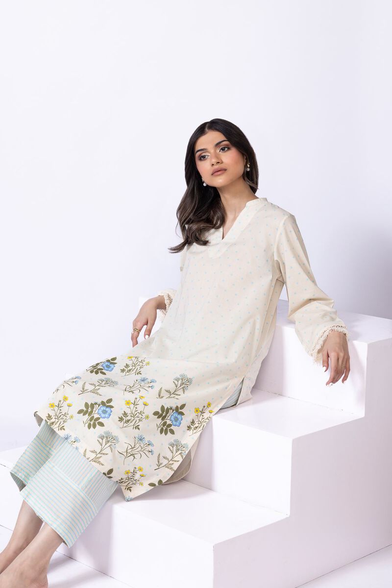 Printed | Cambric | Kurta | AED 40.00