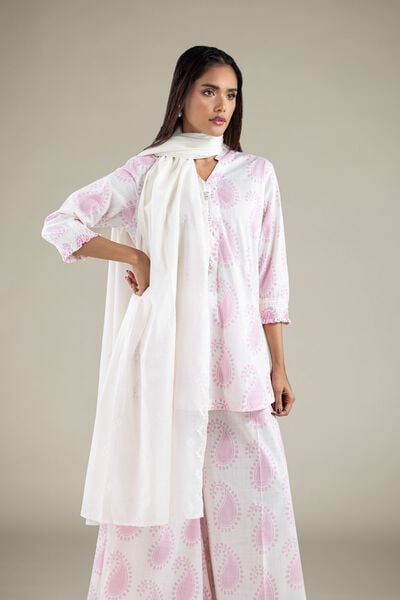 Embroidered | Textured Cotton | Kurta | AED 150.00