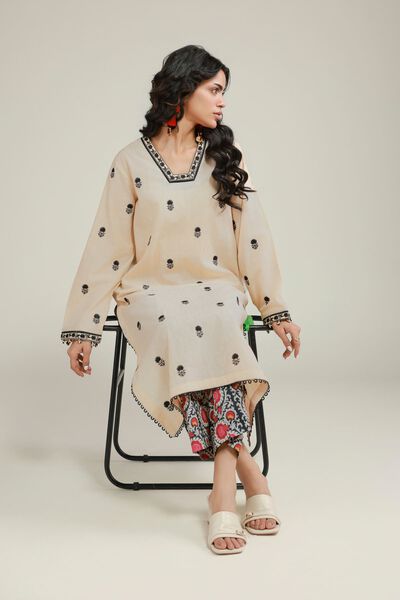 Embroidered | Dobby | 2-Piece Tailored Set | AED 200.00