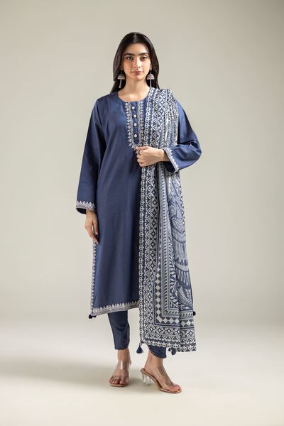 Embroidered | Mesuri | Navy Shalwar | AED 80.00